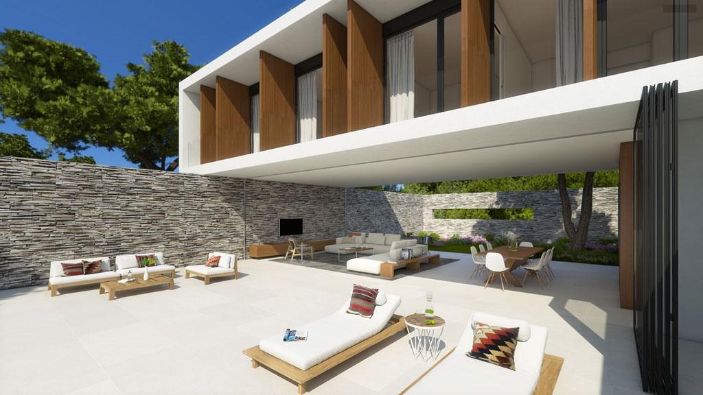 Villa Wow de 08023 Arquitectos. Una casa sin límites con la naturaleza